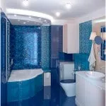 Блакитна ванна кімната дизайн, фото плитки (блакитна плитка для ванної) Блакитна ванна кімната дизайн, фото плитки