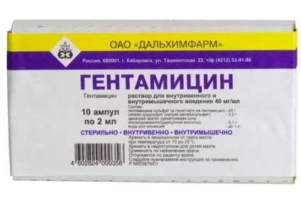 Гентаміцин для собак характеристики препарату і його застосування