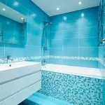 Блакитна ванна кімната дизайн, фото плитки (дизайн) Блакитна ванна кімната дизайн, фото плитки