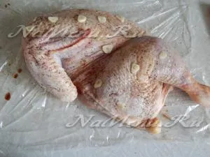 Гречка з куркою в пароварці
