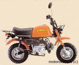 Honda monkey жива легенда