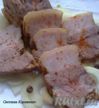 Грудинка по-домашньому (варена) - рецепт з фото (по-домашньому) Грудинка по-домашньому (варена) - рецепт з фото