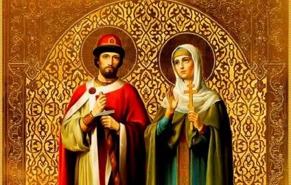 Ікона Петра і Февронії (Петро Февронія Муромське) Ікона Петра і Февронії