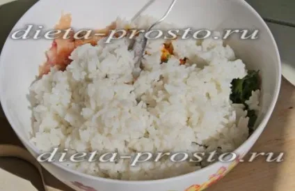 Перець, фарширований з куркою (грудка) Перець, фарширований з куркою