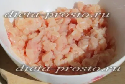 Перець, фарширований з куркою (фарш) Перець, фарширований з куркою