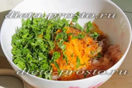 Перець, фарширований з куркою (грудка) Перець, фарширований з куркою