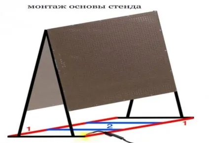Пересувний стенд для інструменту