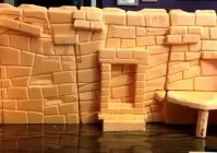 Задній фон (грот) для акваріума зробив своїми руками (задній) Задній фон (грот) для акваріума зробив своїми руками