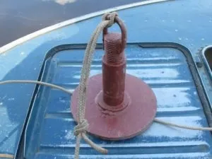 Якір для човна пвх своїми руками-як правильно вибрати якір