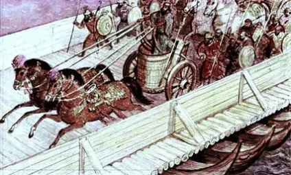 За що Ксеркс висік море