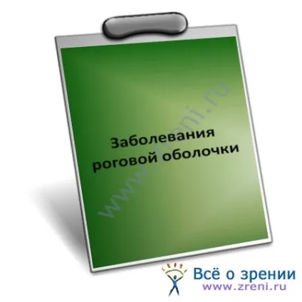 Захворювання рогової оболонки (розчин) Захворювання рогової оболонки