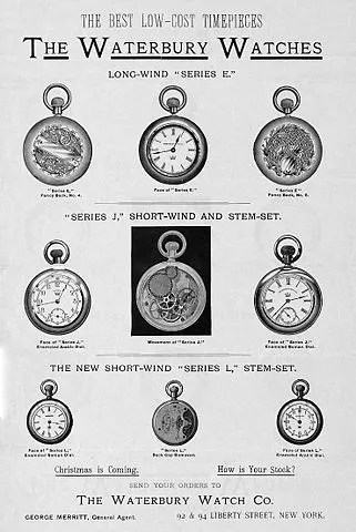 Історія компанії timex - магазин годині-годину (Waterbury Clock Company) Історія компанії timex - магазин годині-годину