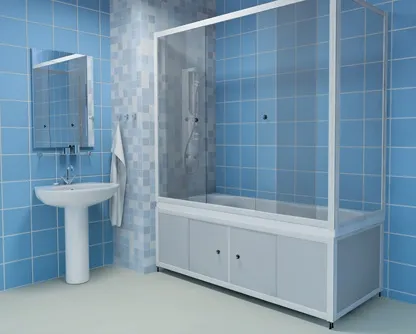 Як робиться ширма для ванни і як її вибрати (Свердлимо отвори саморізи) Як робиться ширма для ванни і як її вибрати