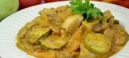 Кабачки в духовці - рецепти фаршированих човників, запечених овочів з сиром, куркою, грибами і (сиром) Кабачки в духовці - рецепти фаршированих човників, запечених овочів з сиром, куркою, грибами і