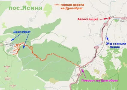Як дістатися на драгобрат