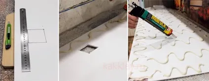 Як клеїти фартух на кухню (клеїти) Як клеїти фартух на кухню