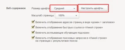 Як змінити шрифт і масштаб в яндекс браузері (змінити) Як змінити шрифт і масштаб в яндекс браузері
