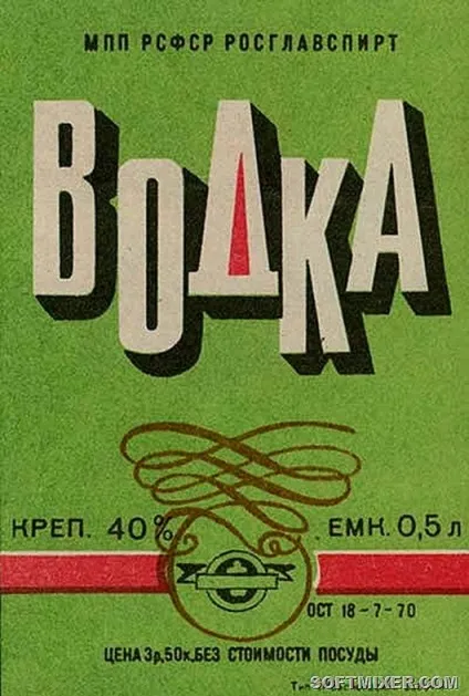 Як змінювалися ціни на горілку в ссср (горілку) Як змінювалися ціни на горілку в ссср