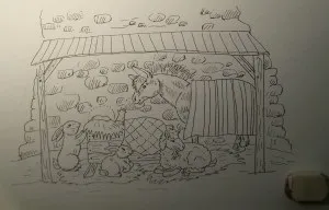 Як намалювати різдво, малюємо поетапно олівцем, мій малюк (олівцем) Як намалювати різдво, малюємо поетапно олівцем, мій малюк