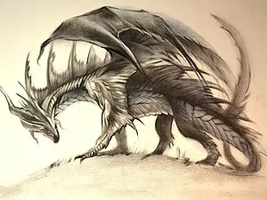 Як намалювати дракона - ярмарок майстрів - ручна робота, handmade (папір) Як намалювати дракона - ярмарок майстрів - ручна робота, handmade