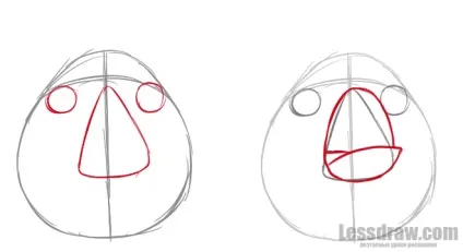 Як намалювати білу пташку з angry birds, ❤lessdraw❤ (намалювати) Як намалювати білу пташку з angry birds, ❤lessdraw❤