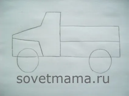 Як намалювати вантажівку, поради досвідченої мами (намалювати) Як намалювати вантажівку, поради досвідченої мами