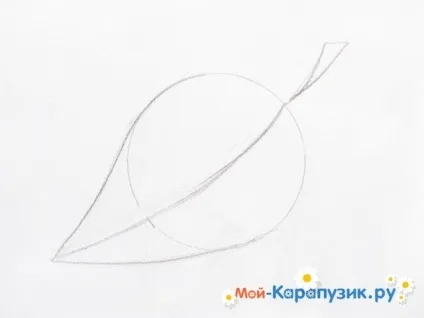 Як намалювати листя поетапно олівцем (олівцем) Як намалювати листя поетапно олівцем