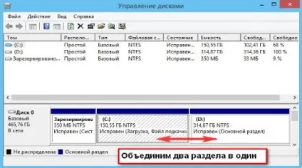 Як об'єднати розділи жорсткого диска в windows 7 і windows 10 (диска) Як об'єднати розділи жорсткого диска в windows 7 і windows 10