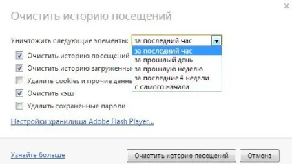 Як очистити кеш браузера