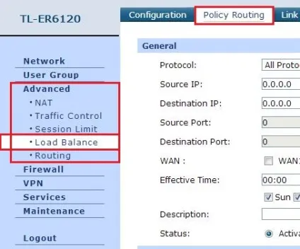 Як налаштувати policy routing (політики маршрутизації) на маршрутизаторі з двома портами wan (routing) Як налаштувати policy routing (політики маршрутизації) на маршрутизаторі з двома портами wan