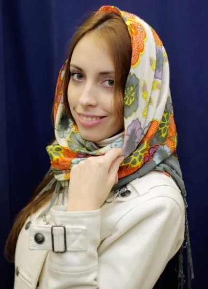 Як носити палантин