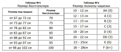 Як визначити розмір грудей 1 2 3 4 приклади з фото (розмір) Як визначити розмір грудей 1 2 3 4 приклади з фото