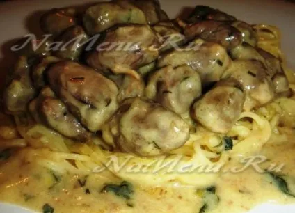 Як приготувати курячі сердечка (сковороді рослинним маслом) Як приготувати курячі сердечка