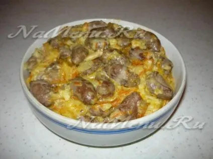 Як приготувати курячі сердечка (приготувати) Як приготувати курячі сердечка