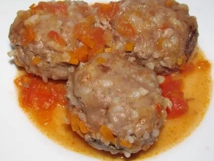 Як приготувати їжачки з фаршу з рисом (фаршу) Як приготувати їжачки з фаршу з рисом