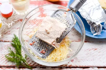 Закуска «курчата» з сиром