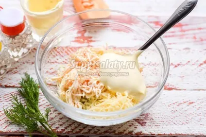 Закуска «курчата» з сиром