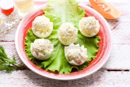 Закуска «курчата» з сиром