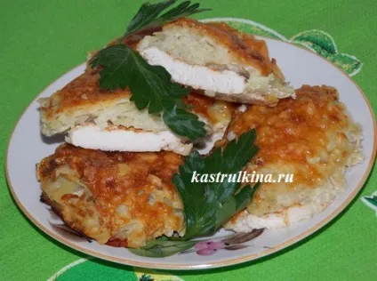Запечене куряче філе під шубою з картоплі, рецепт з фото (запечене) Запечене куряче філе під шубою з картоплі, рецепт з фото
