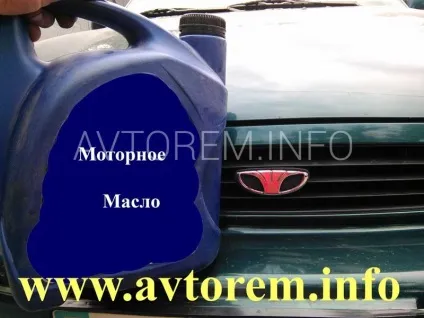 Заміна масла в двигуні автомобіля daewoo lanos, daewoo nexia, chevrolet lanos (заміна) Заміна масла в двигуні автомобіля daewoo lanos, daewoo nexia, chevrolet lanos