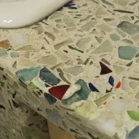 Як зробити стільницю з битого скла (стільницю) Як зробити стільницю з битого скла