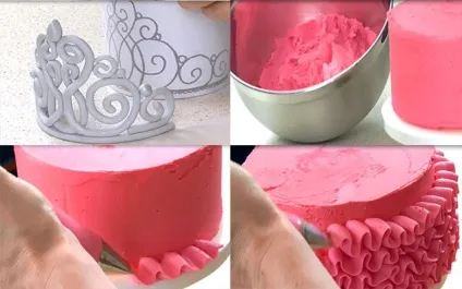 Як зробити «корону» з мастики, майстер клас