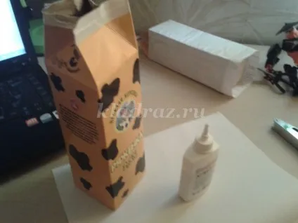 Як зробити шпаківню своїми руками з коробки молока