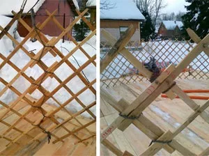 Як зібрати юрту, складання та розбирання юрт