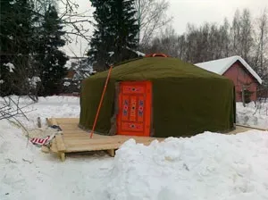 Як зібрати юрту, складання та розбирання юрт