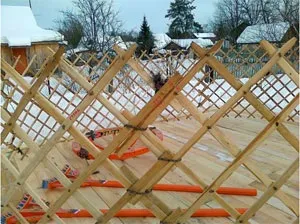 Як зібрати юрту, складання та розбирання юрт