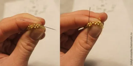 Як зробити застібку з бісеру - ярмарок майстрів - ручна робота, handmade (голка) Як зробити застібку з бісеру - ярмарок майстрів - ручна робота, handmade