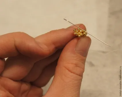 Як зробити застібку з бісеру - ярмарок майстрів - ручна робота, handmade (голка) Як зробити застібку з бісеру - ярмарок майстрів - ручна робота, handmade