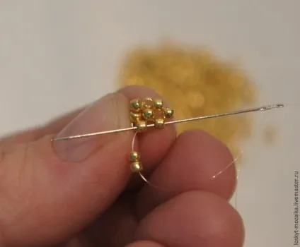 Як зробити застібку з бісеру - ярмарок майстрів - ручна робота, handmade (мононитка) Як зробити застібку з бісеру - ярмарок майстрів - ручна робота, handmade