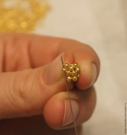 Як зробити застібку з бісеру - ярмарок майстрів - ручна робота, handmade (бісер японський) Як зробити застібку з бісеру - ярмарок майстрів - ручна робота, handmade